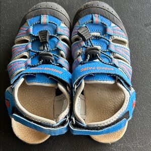 Dream Pairs Kids Blue and Gray Sandals